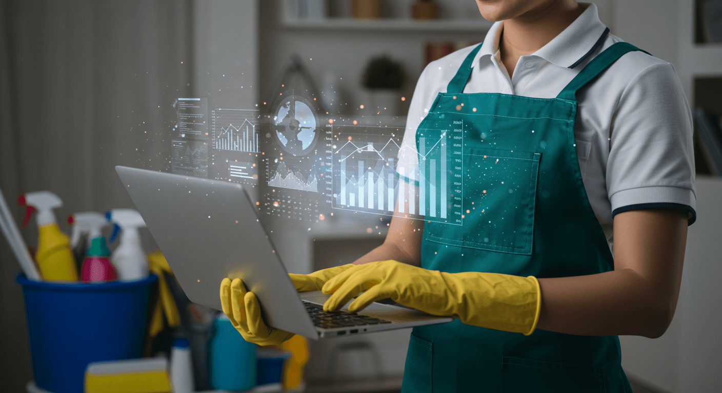 Capture homeowners actively searching for a cleaning service