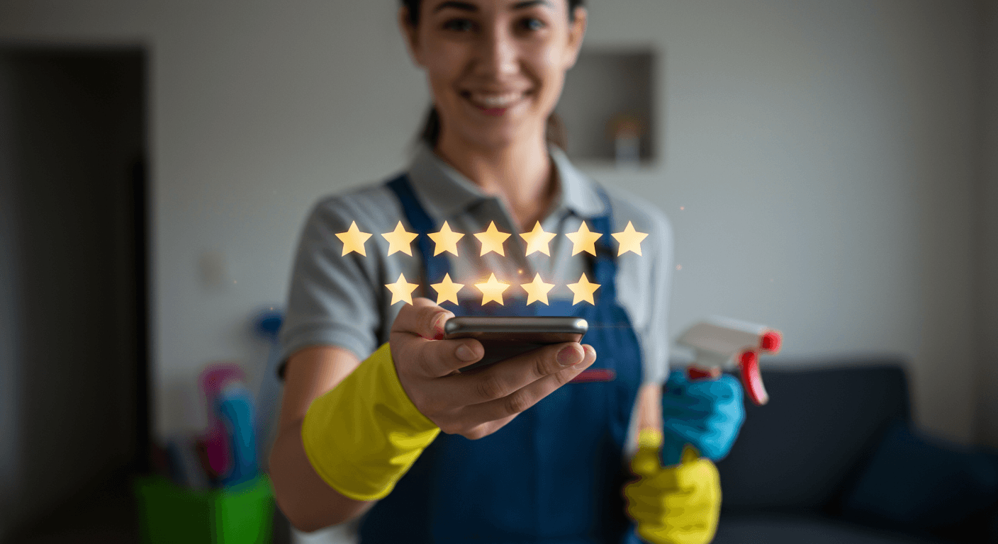 Turn every spotless home into a review that books the next one