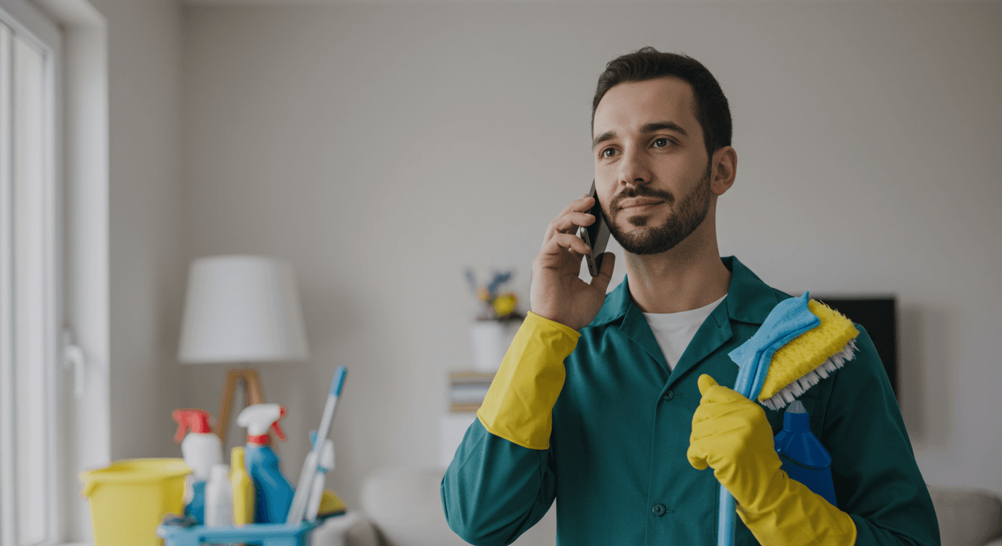 Never lose a cleaning inquiry to voicemail