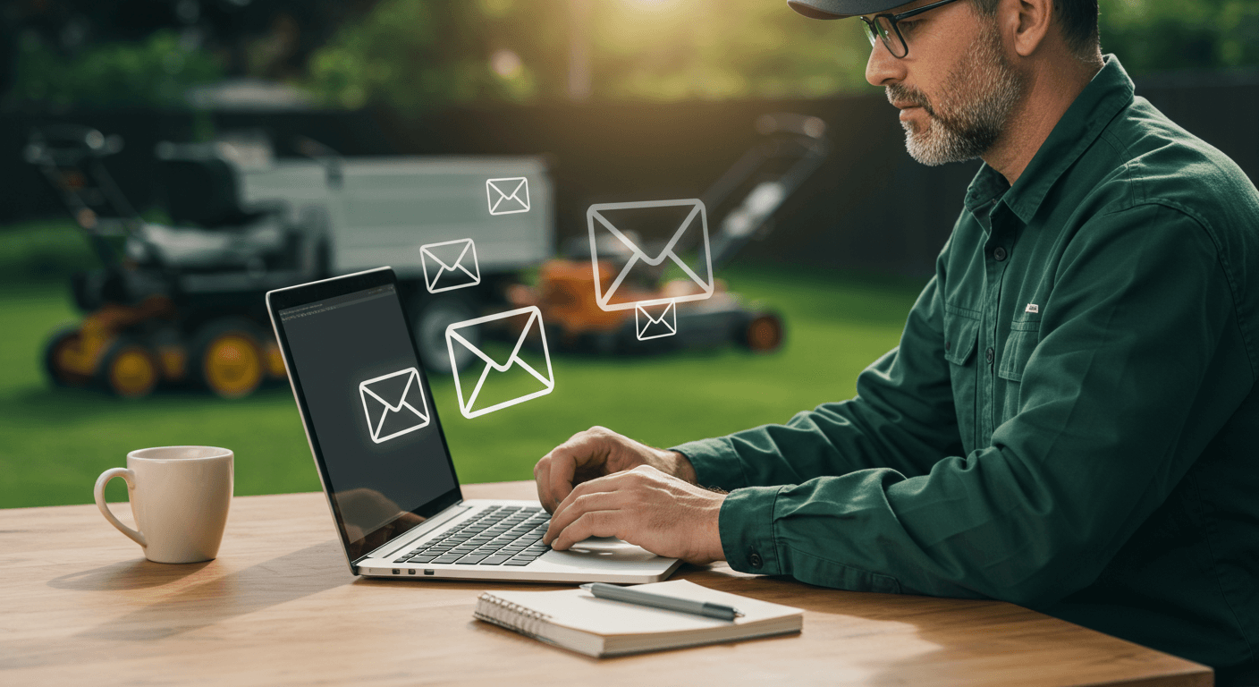 Turn one-time landscaping projects into recurring revenue and referrals