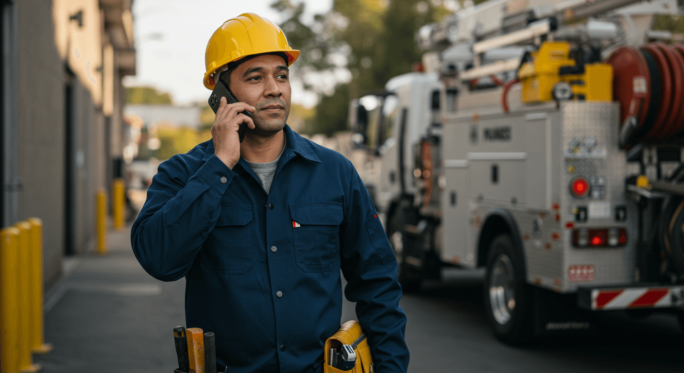 24/7 emergency dispatch for every plumbing call